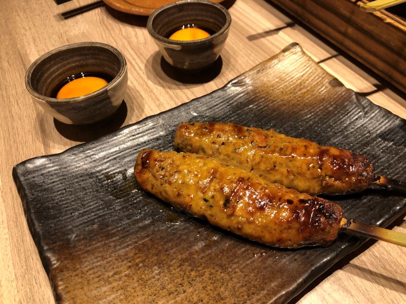 つくね軟骨入り月見たれ