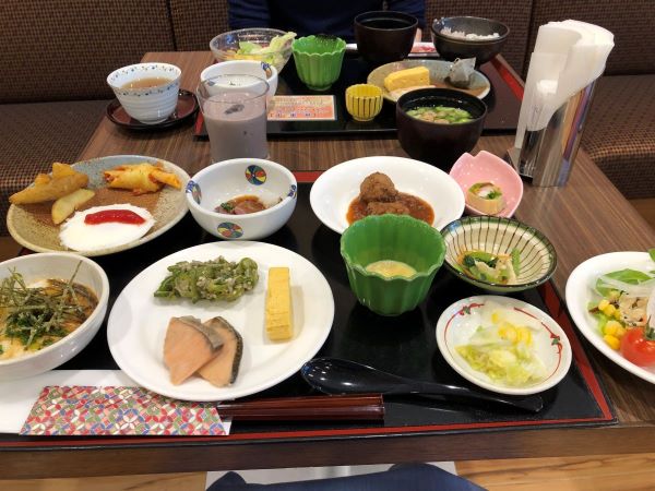 京都女子旅で食べたホテルの朝食バイキング