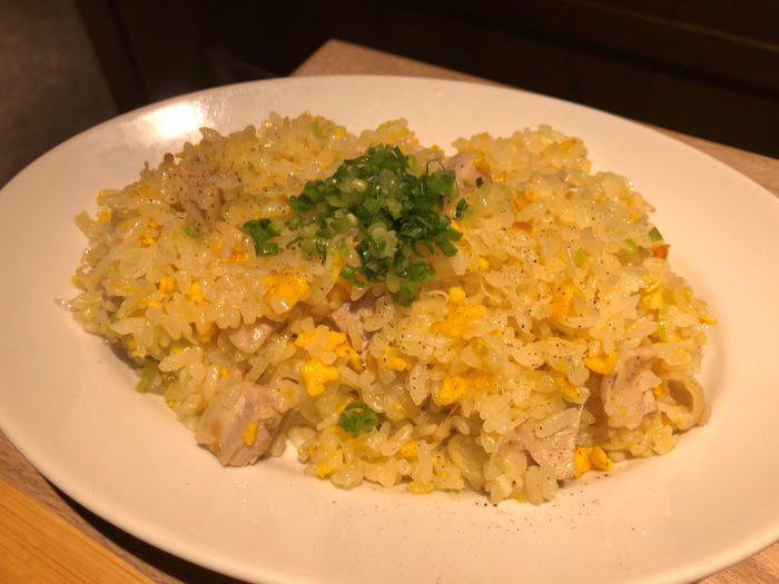 葱たっぷり鶏チャーハン