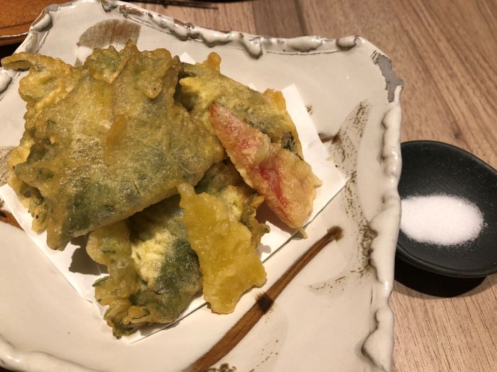 鶏ささみの梅しそ揚げ