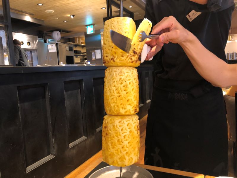 焼きパイナップル