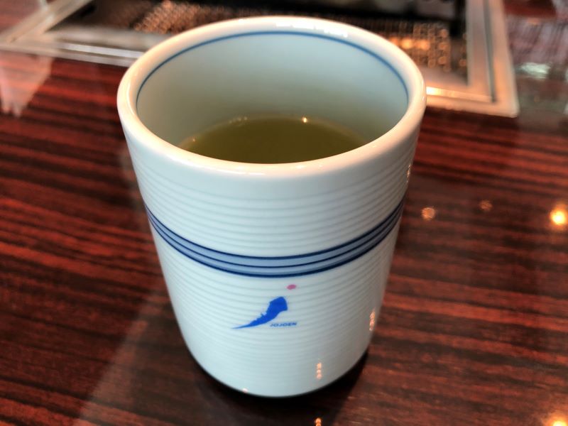 叙々苑のお茶