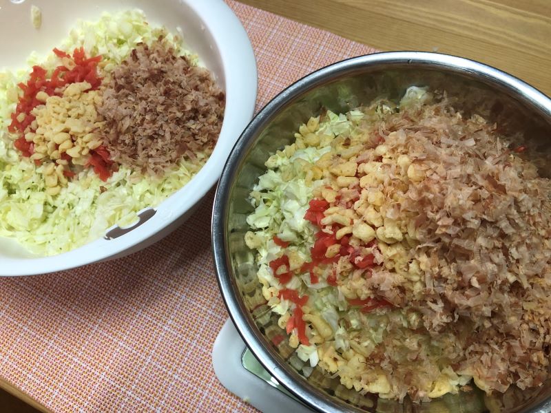 お好み焼きの材料