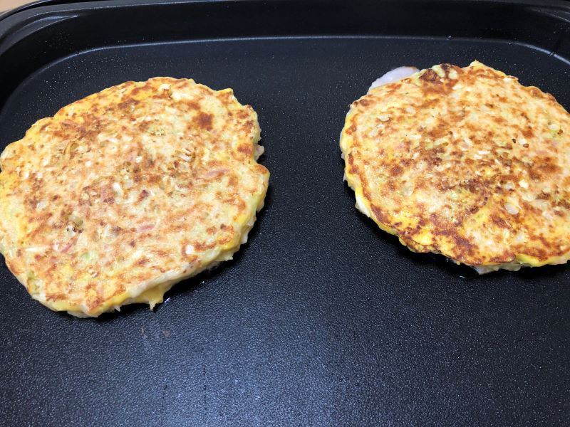 ホットプレートでお好み焼きのレシピ