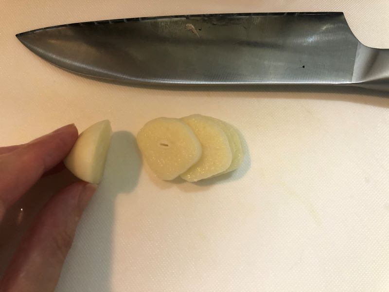 にんにくのみじん切り