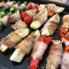 ホットプレートで肉巻き焼肉【レシピ】野菜のうまみそのまま!