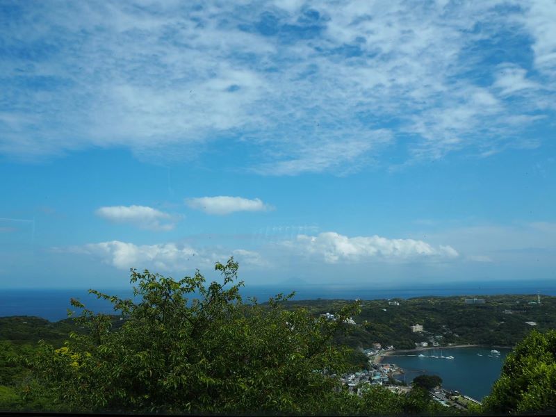寝姿山からの景色
