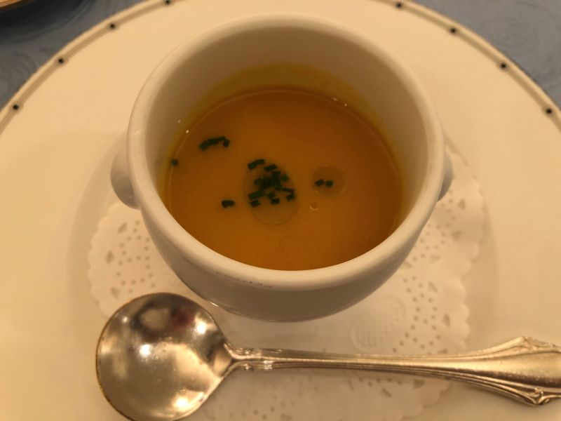 大宮クラウンレストランのスープ