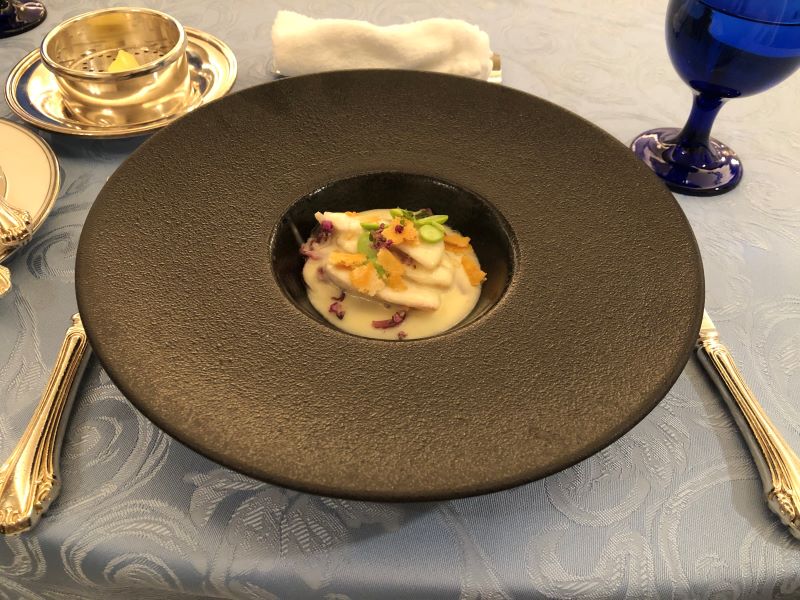 大宮クラウンレストランのランチコース「お魚料理」