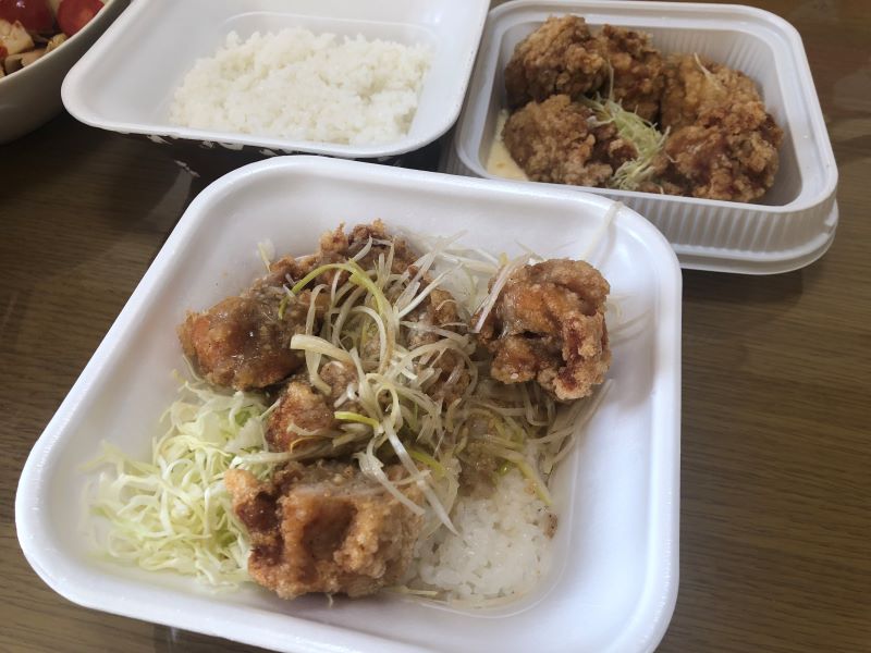 からあげ専門店「からやま」のお弁当