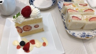 銀座千疋屋本店で食べたフルーツサンドとショートケーキがうますぎた
