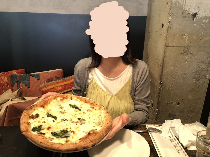 カンテラ立川店のピザ