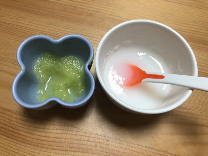離乳食【生後5ヶ月】キャベツレシピ