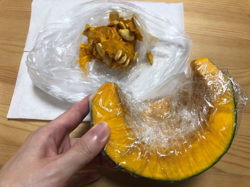 離乳食【生後5ヶ月】かぼちゃの作り方