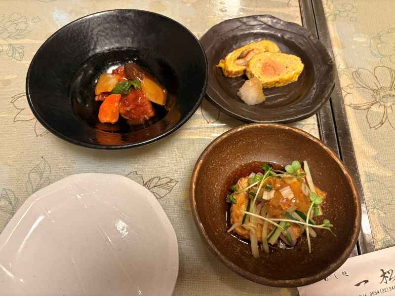 猿橋にある一松の料理