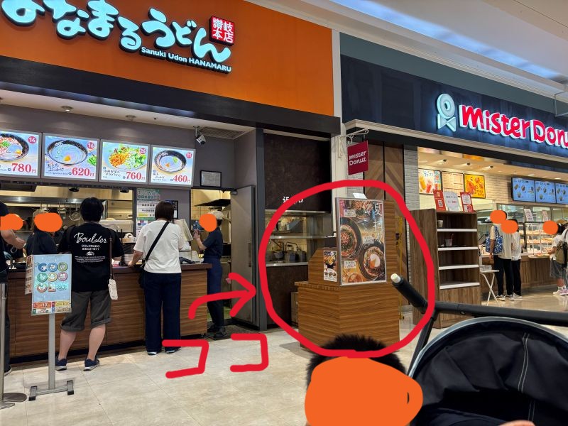 はなまるうどんの注文方法
